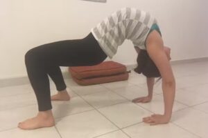 Clases de yoga, elongaci&oacute;n y acrobacia en tela Tati Leis